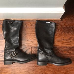 FRYE Veronica Slouch Black Tall 7.5